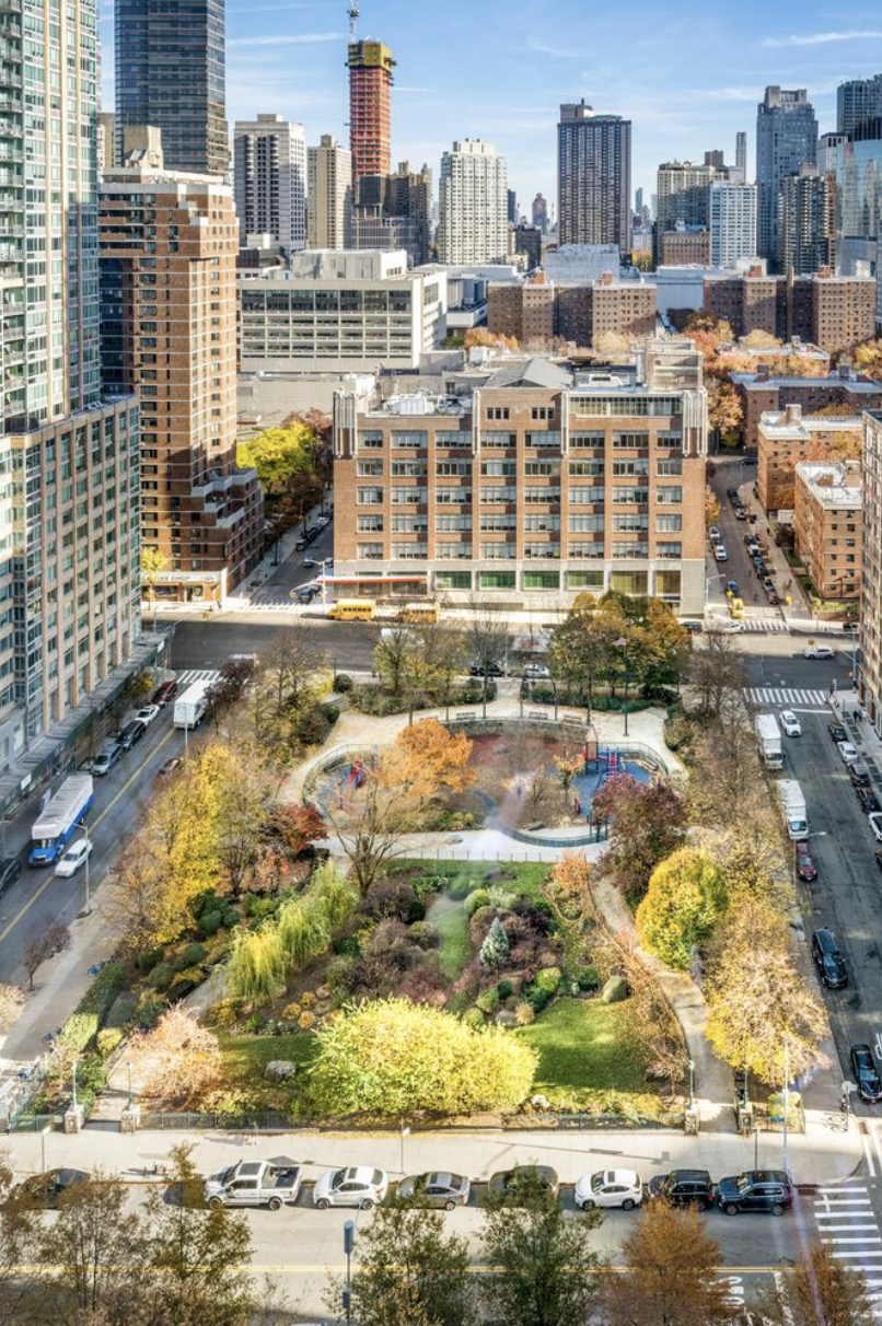 80 Riverside Boulevard, Unit 23C Manhattan, NY 10069 - Photo 8 of 19 a view of a city with tall buildings