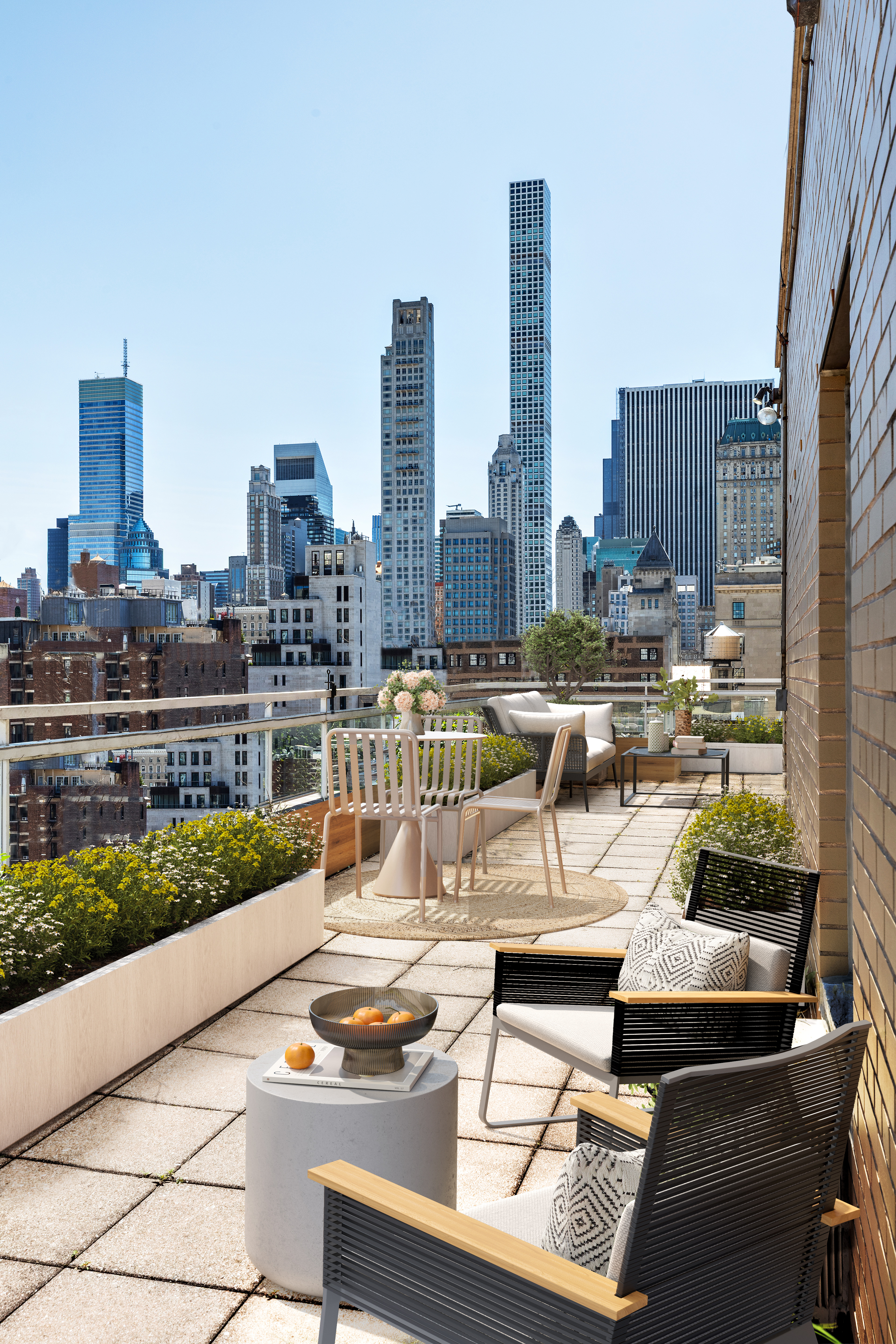 860 5th Avenue, Unit 12E Manhattan, NY 10065 - Photo 13 of 16 a view of a city with tall buildings
