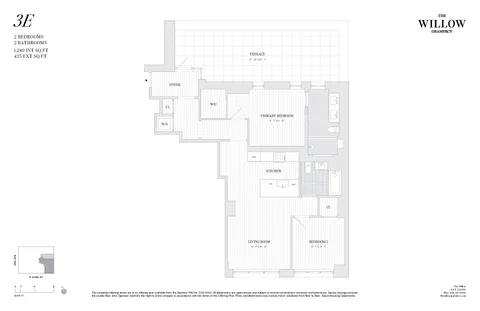 $2,800,000 | 201 East 23rd Street, Unit 3E | Gramercy