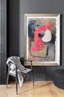 a view of entryway with a table and chairs