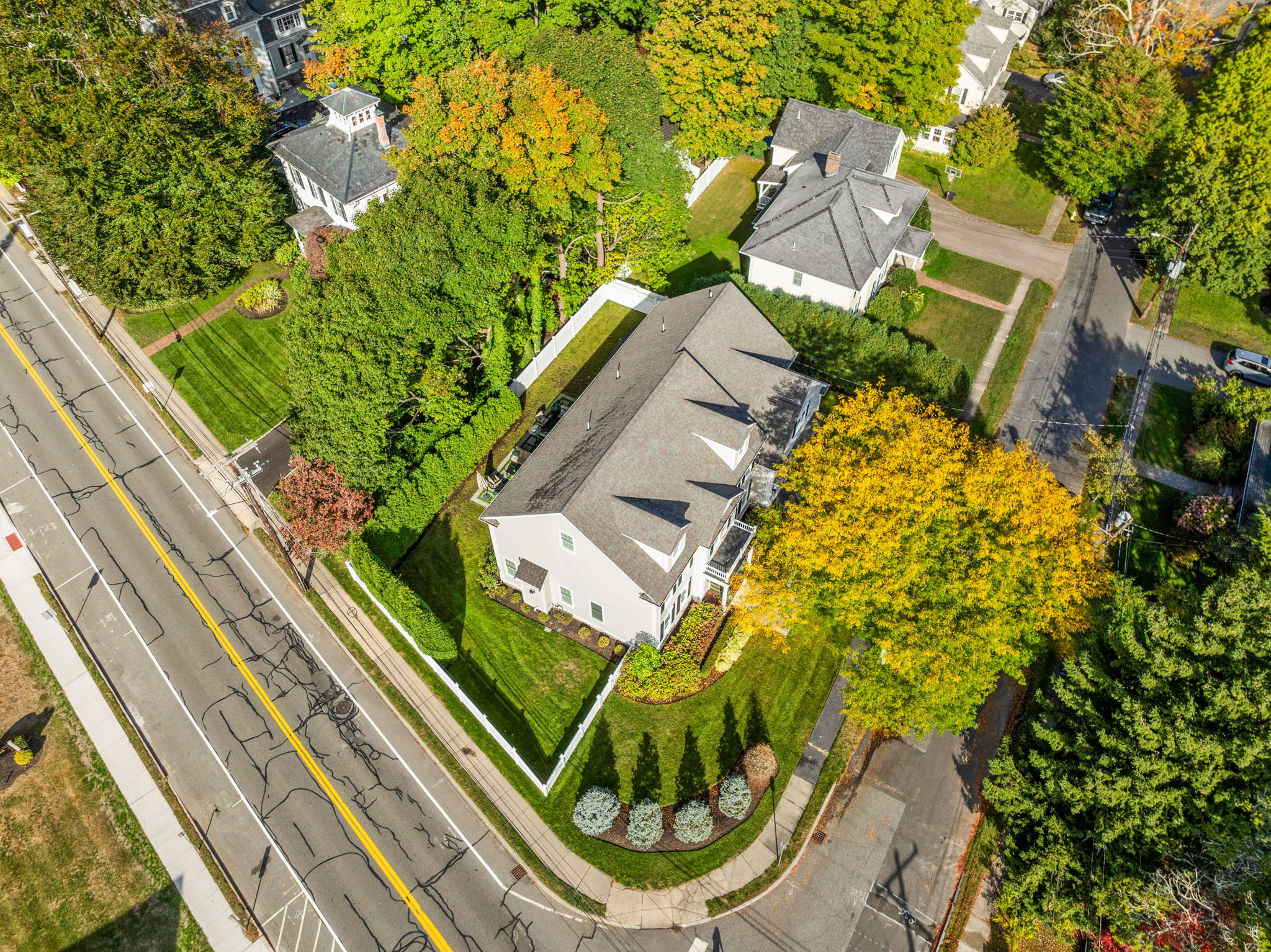45 Washburn Avenue Needham, MA 02492 - Photo 20 of 23 a bird view of lake