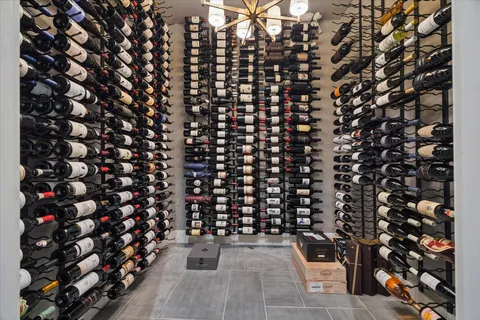 a view of a sink and a mirror