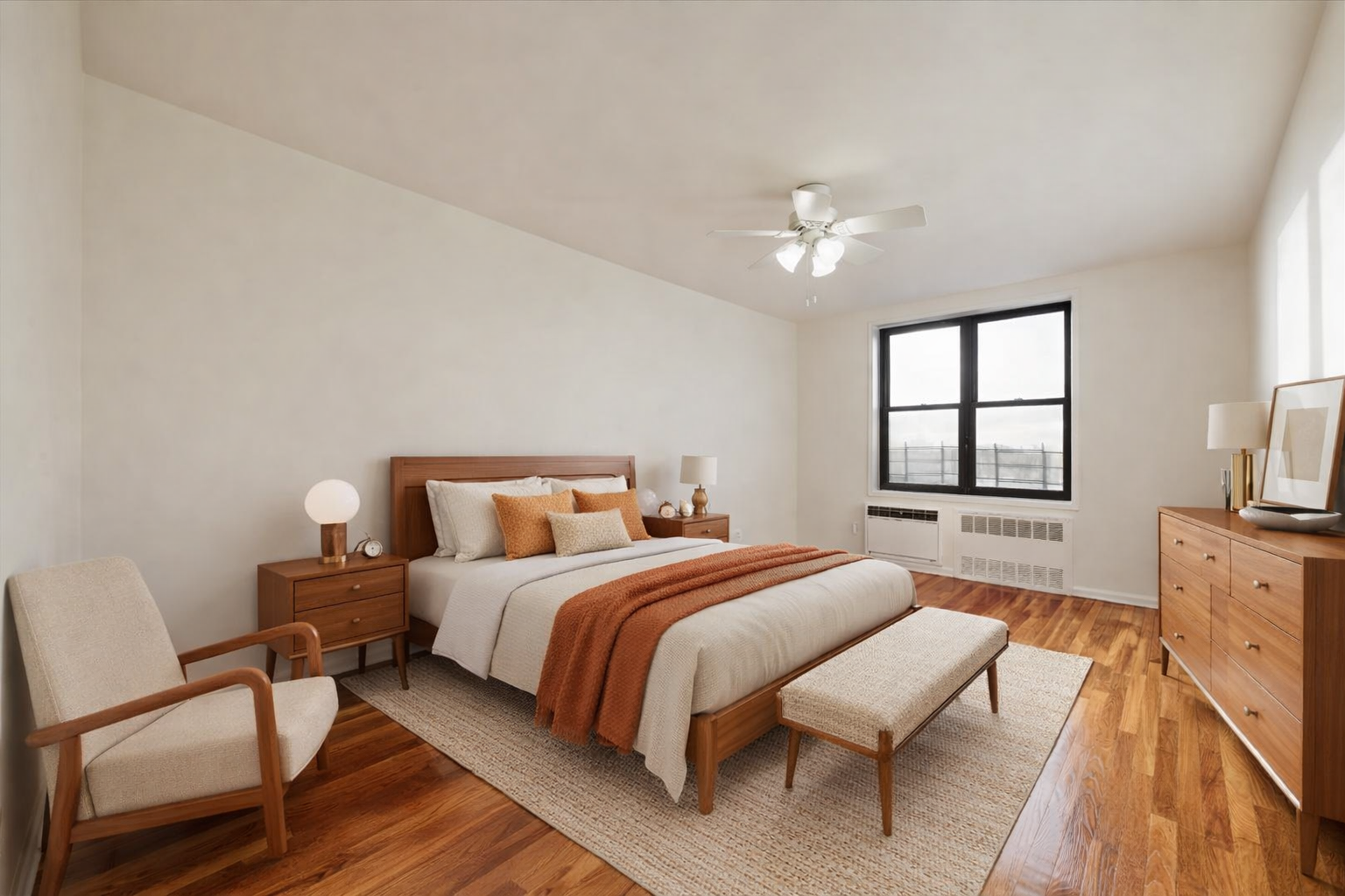 1270 East 51st Street, Unit 6X Brooklyn, NY 11234 - Photo 8 of 17 a bed room with a bed and a chair