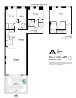 $3,995,000 | 31 West 93rd Street, Unit 1D | Upper West Side