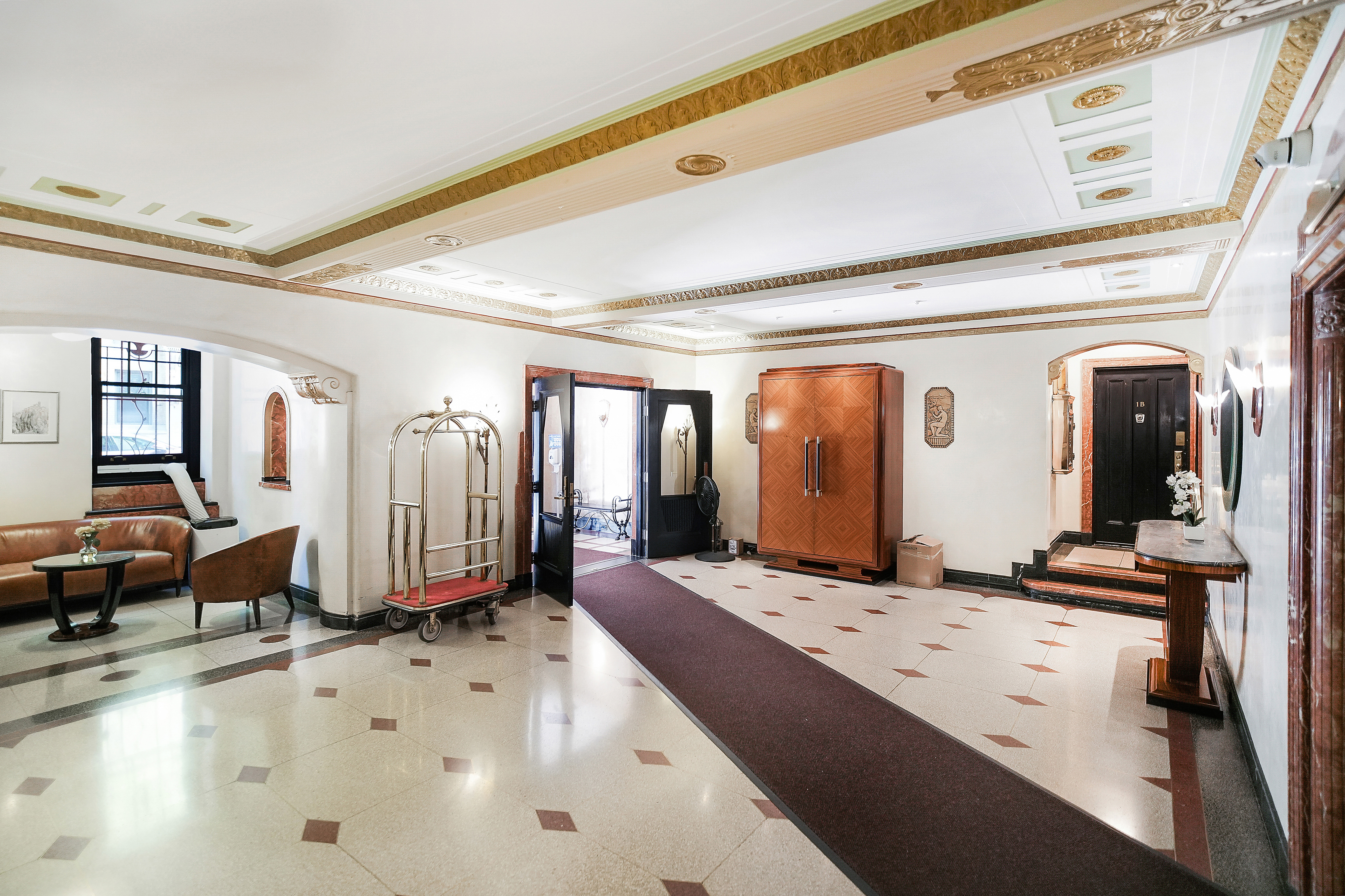 315 Riverside Drive, Unit 11B Manhattan, NY 10025 - Photo 17 of 19 a view of living room kitchen and entryway