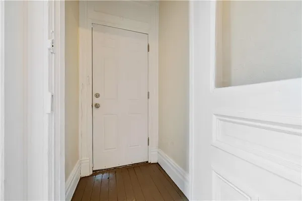 a view of front door