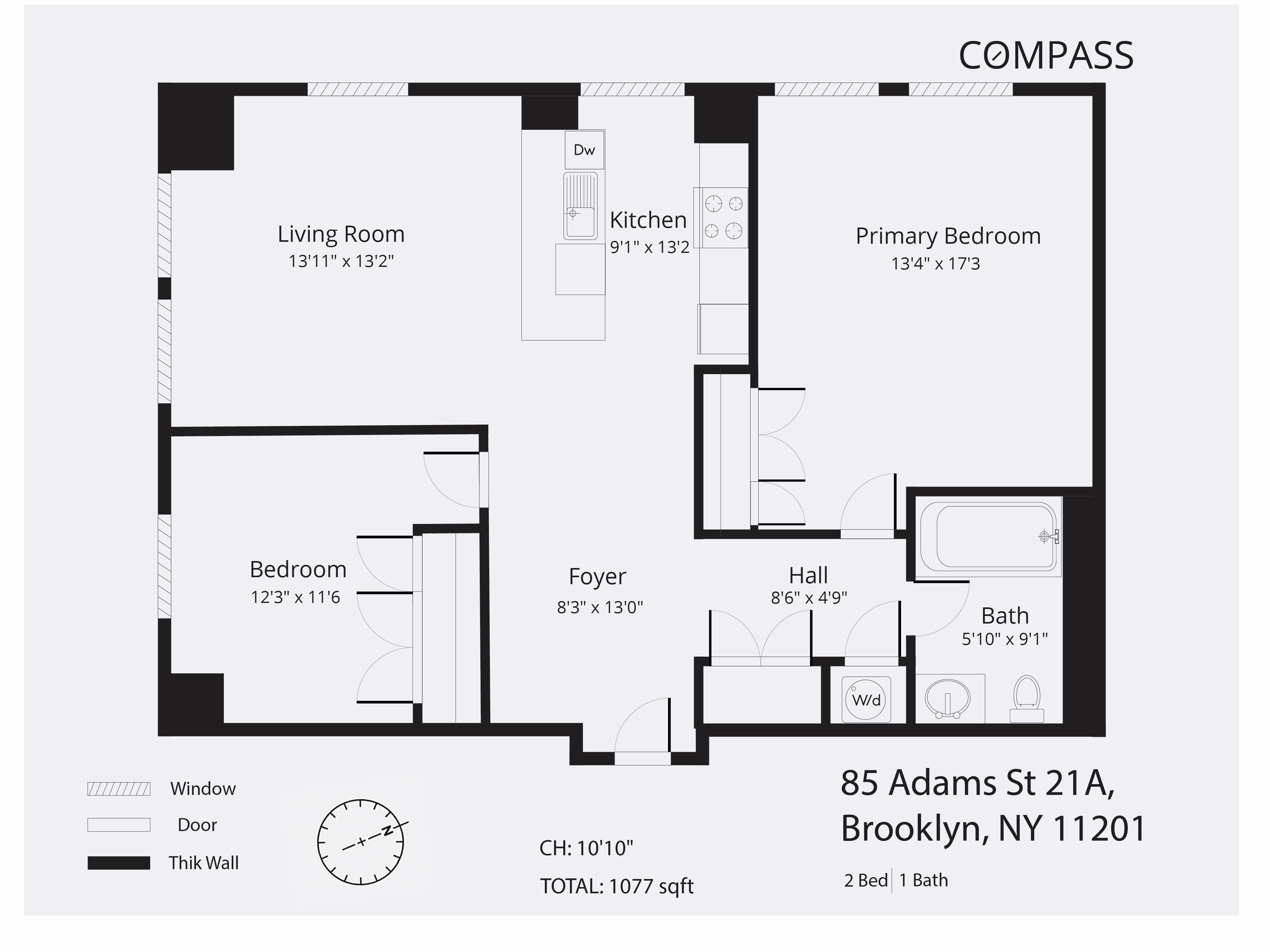 85 Adams Street, Unit 21A Brooklyn, NY 11201 - Photo 18 of 18 a picture of a park