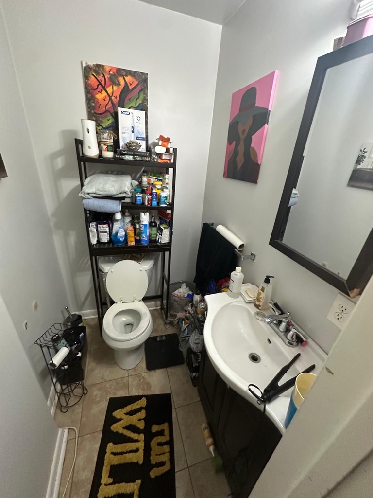 713 Willow Street, Unit 2A Lansdale, PA 19446 - Photo 13 of 15 a bathroom with a sink and a mirror