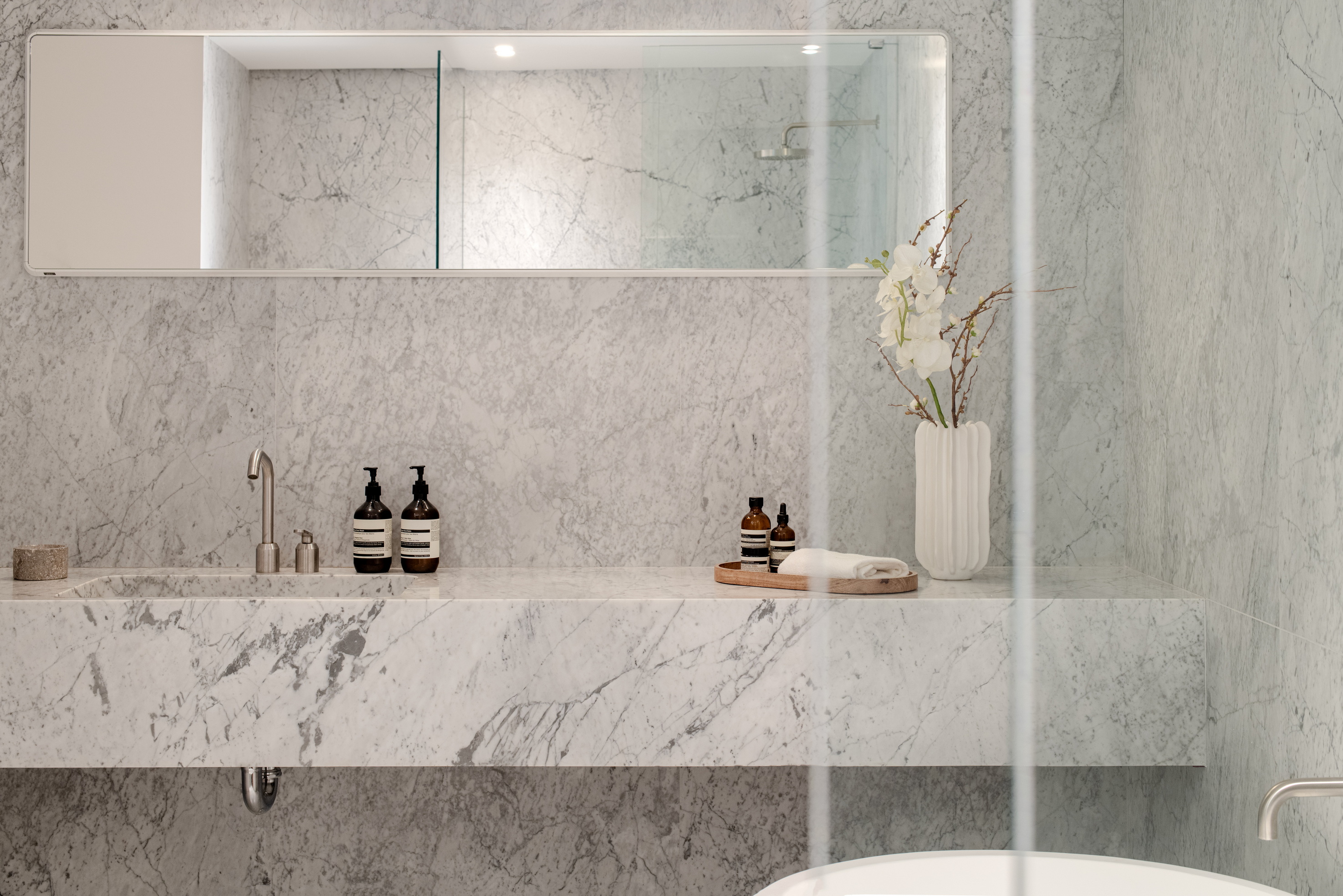 455 West 19th Street, Unit 3 Manhattan, NY 10011 - Photo 23 of 30 a bathroom with a bathtub and shower