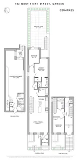 $2,095,000 | 102 West 118th Street, Unit GARDEN | Harlem