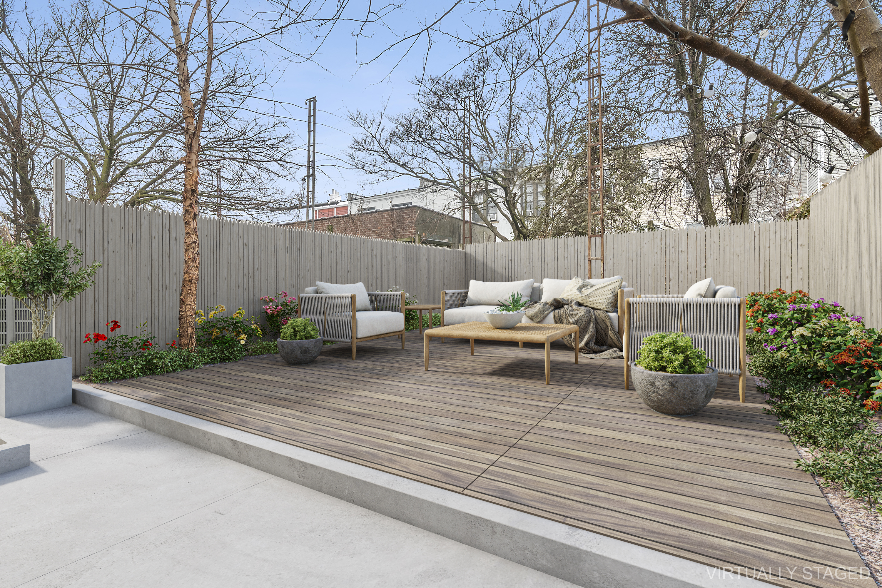 20-27 Menahan Street, Unit 1R Queens, NY 11385 - Photo 2 of 12 a view of a terrace with sitting area