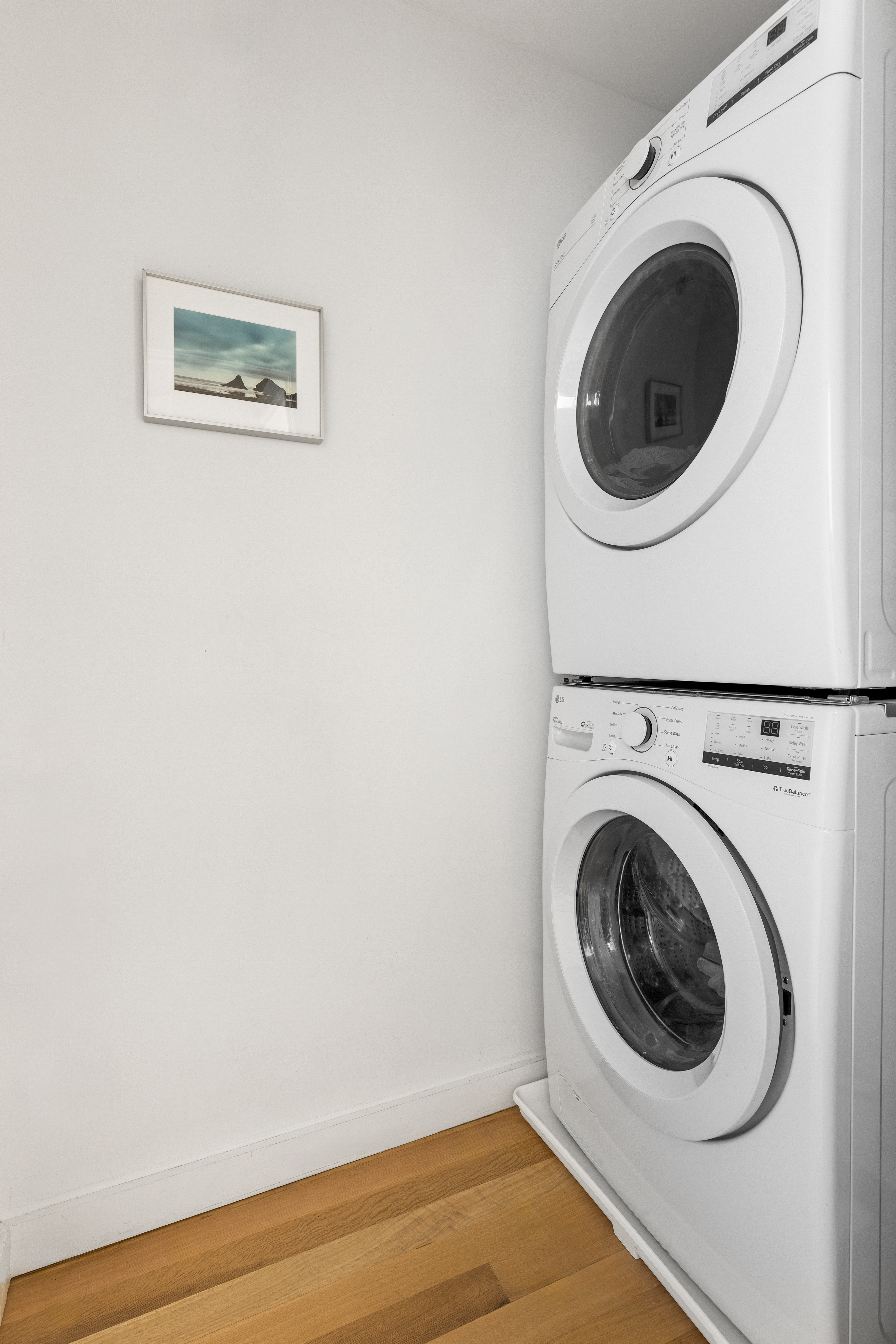 47 Sherman Street, Unit 2 Brooklyn, NY 11215 - Photo 19 of 23 a view of a hallway with washer and dryer