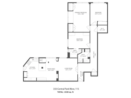 $2,895,000 | 333 Central Park West, Unit 115 | Upper West Side