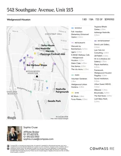 $399,900 | 542 Southgate Avenue, Unit 213, Nashville, TN 37203