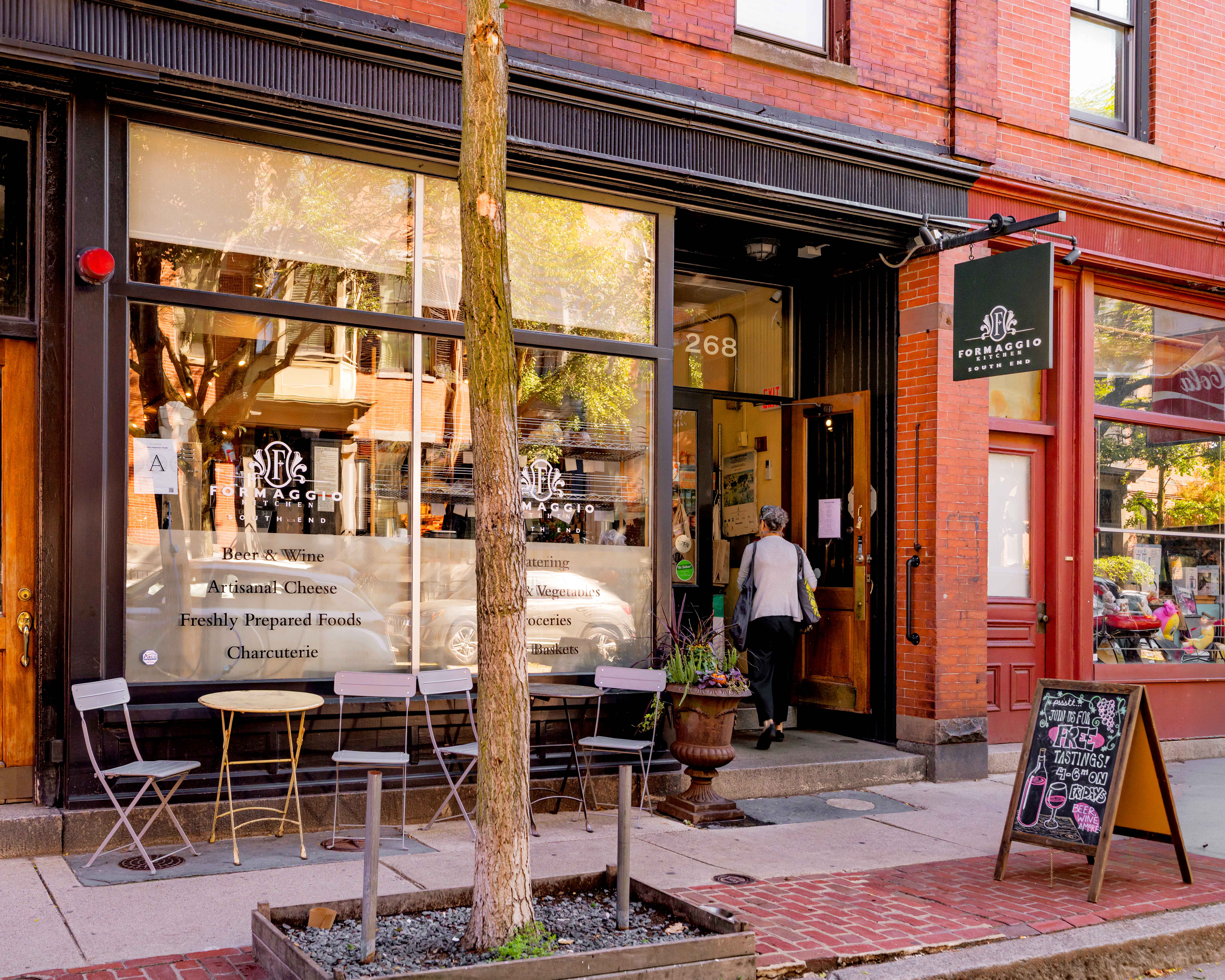 92 Waltham Street, Unit 1A Boston, MA 02118 - Photo 12 of 18 a front view of a building with glass windows