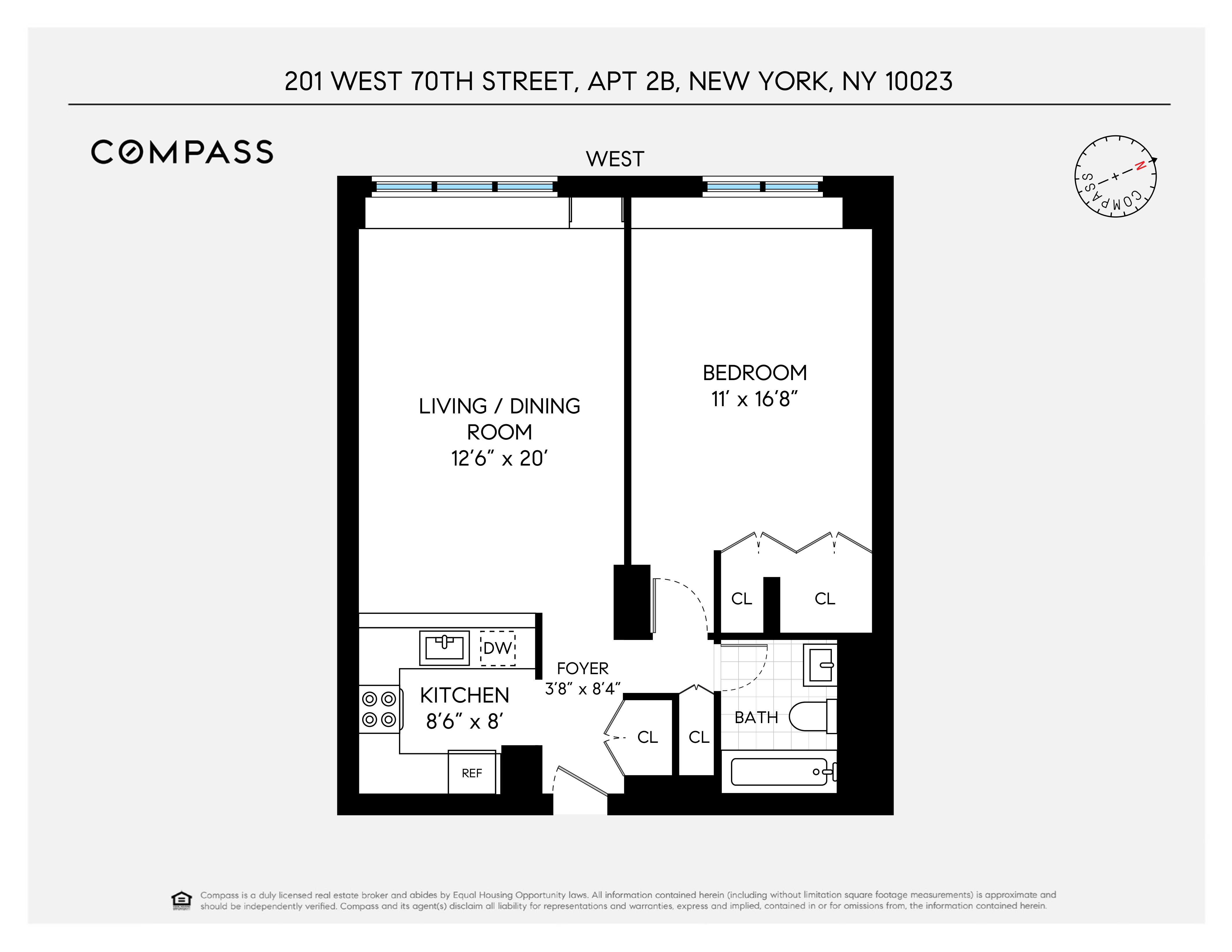 201 West 70th Street 2B Lincoln Square New York NY 10023