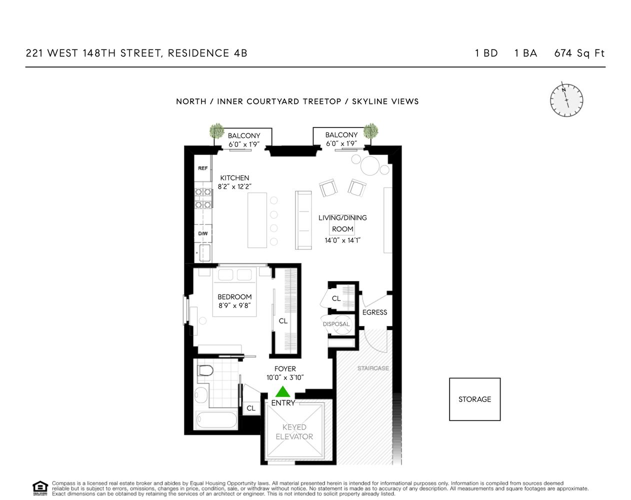 221 West 148th Street, Unit 4B Manhattan, NY 10039 - Photo 10 of 10