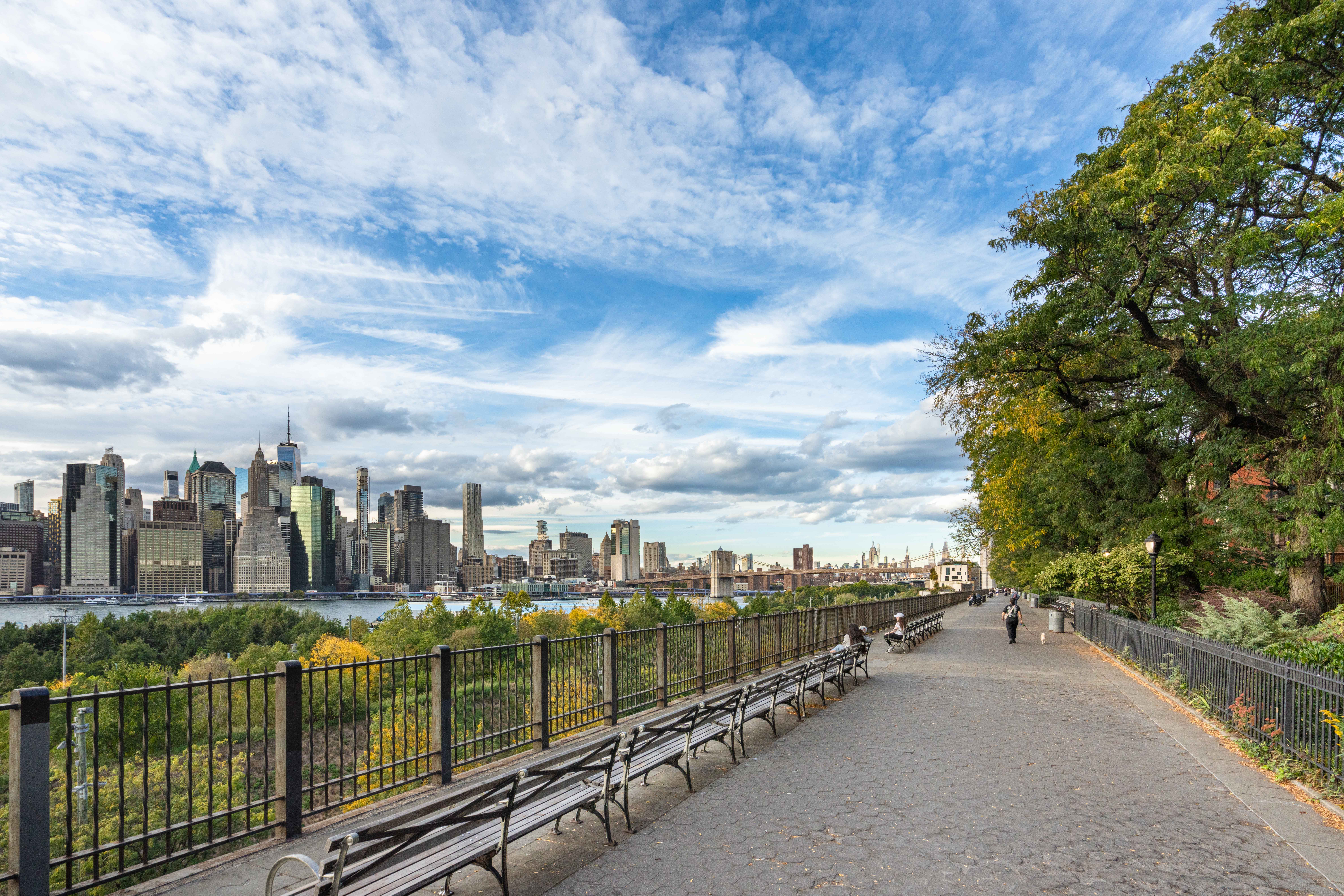 25 Monroe Place, Unit 6E Brooklyn, NY 11201 - Photo 10 of 10 a view of a city street from a balcony