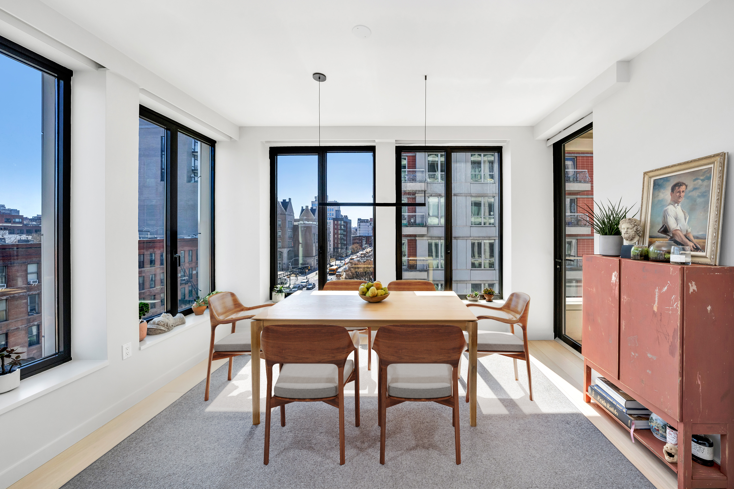 58 St Marks Place, Unit 608 Brooklyn, NY 11217 - Photo 2 of 22 a view of a dining room with furniture window and outside view
