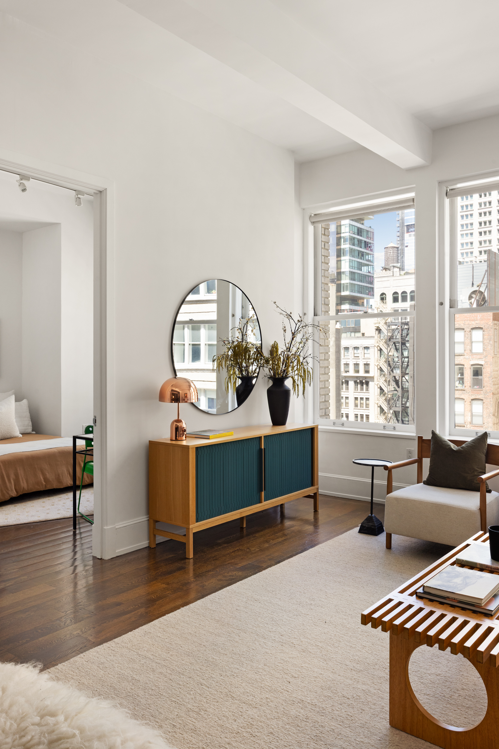 260 Park Avenue South, Unit 9G Manhattan, NY 10010 - Photo 5 of 17 a living room with furniture