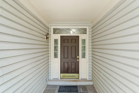 a view of front door