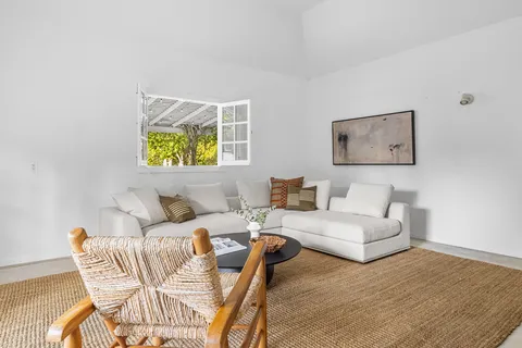 an aerial view of house with outdoor space