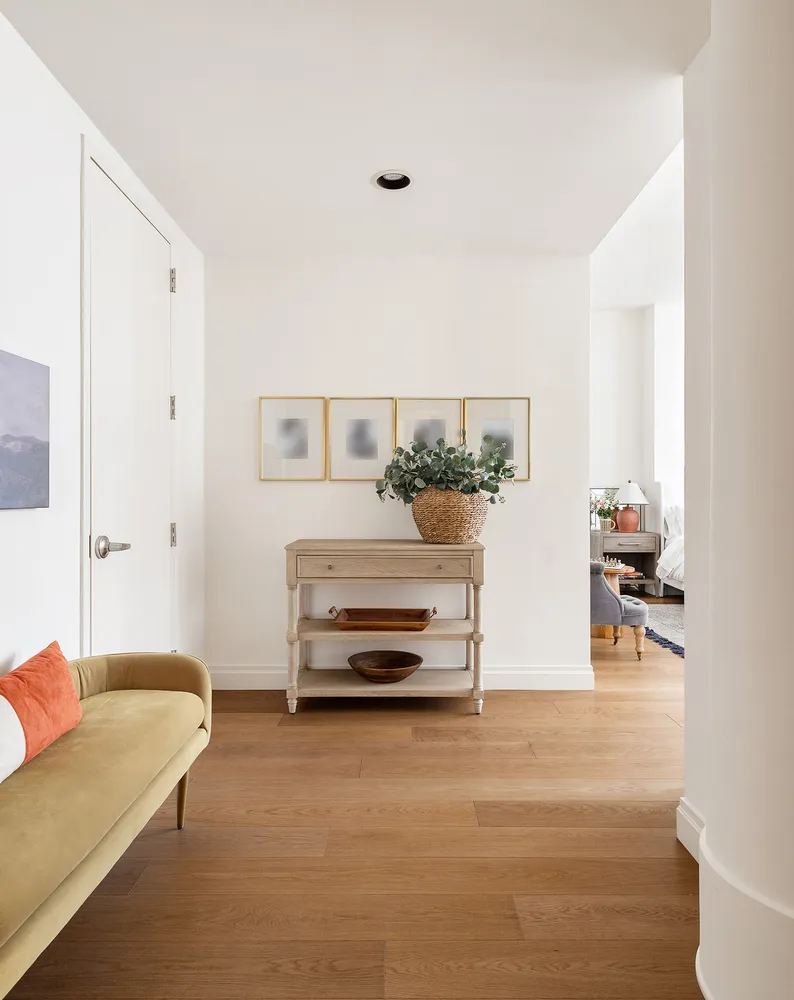 a bedroom with furniture and a couch