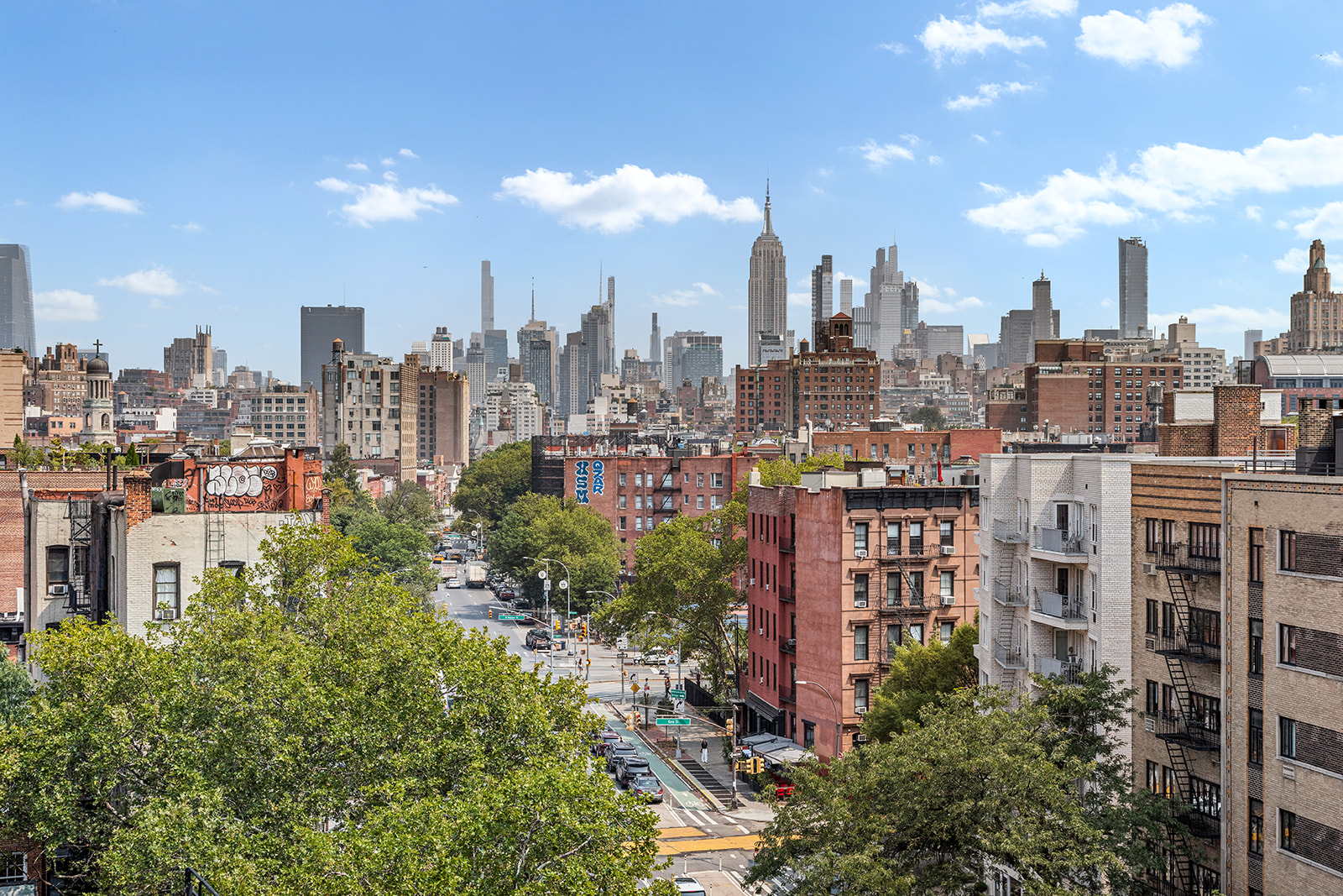 2 Charlton Street, Unit 9E Manhattan, NY 10014 - Photo 5 of 16 a view of a city with tall buildings