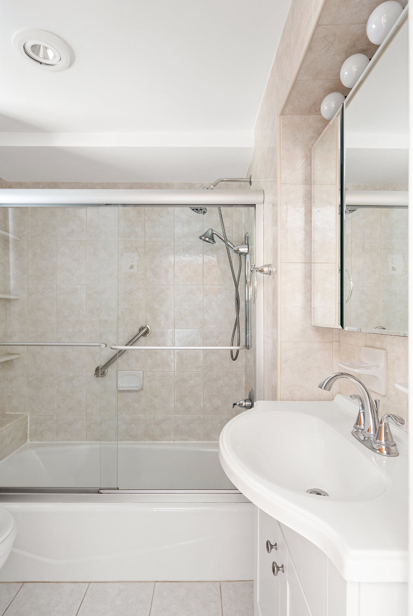 115 A 2nd Place Brooklyn, NY 11231 - Photo 22 of 27 a bathroom with a sink and shower