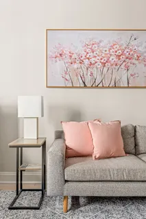 a front view of a building