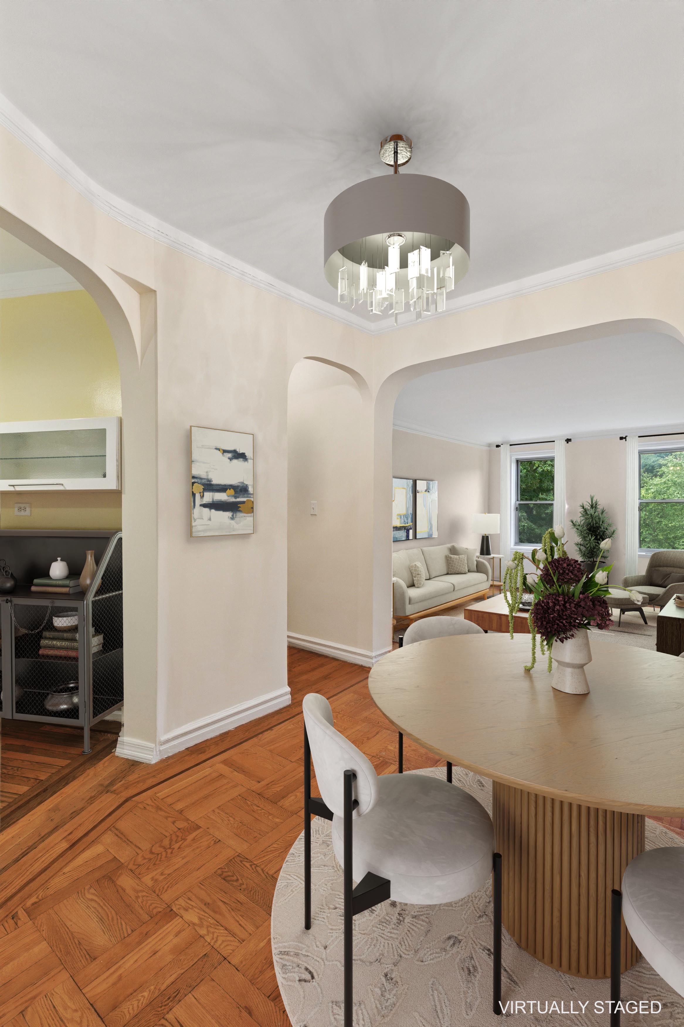 585 West 214th Street, Unit 4G Manhattan, NY 10034 - Photo 5 of 18 a view of a dining room with furniture