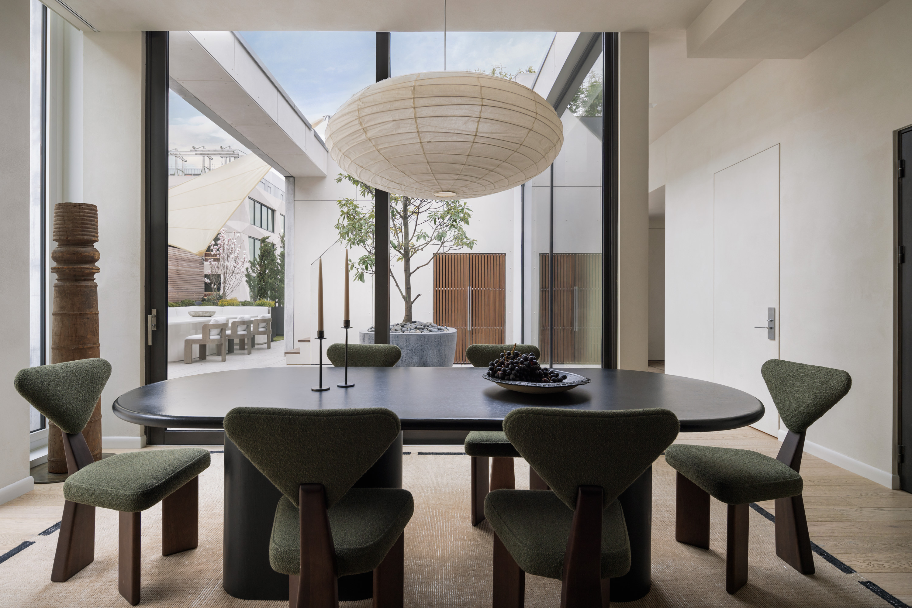 168 Plymouth Street, Unit PHA Brooklyn, NY 11201 - Photo 6 of 21 a view of a dining room with furniture and window