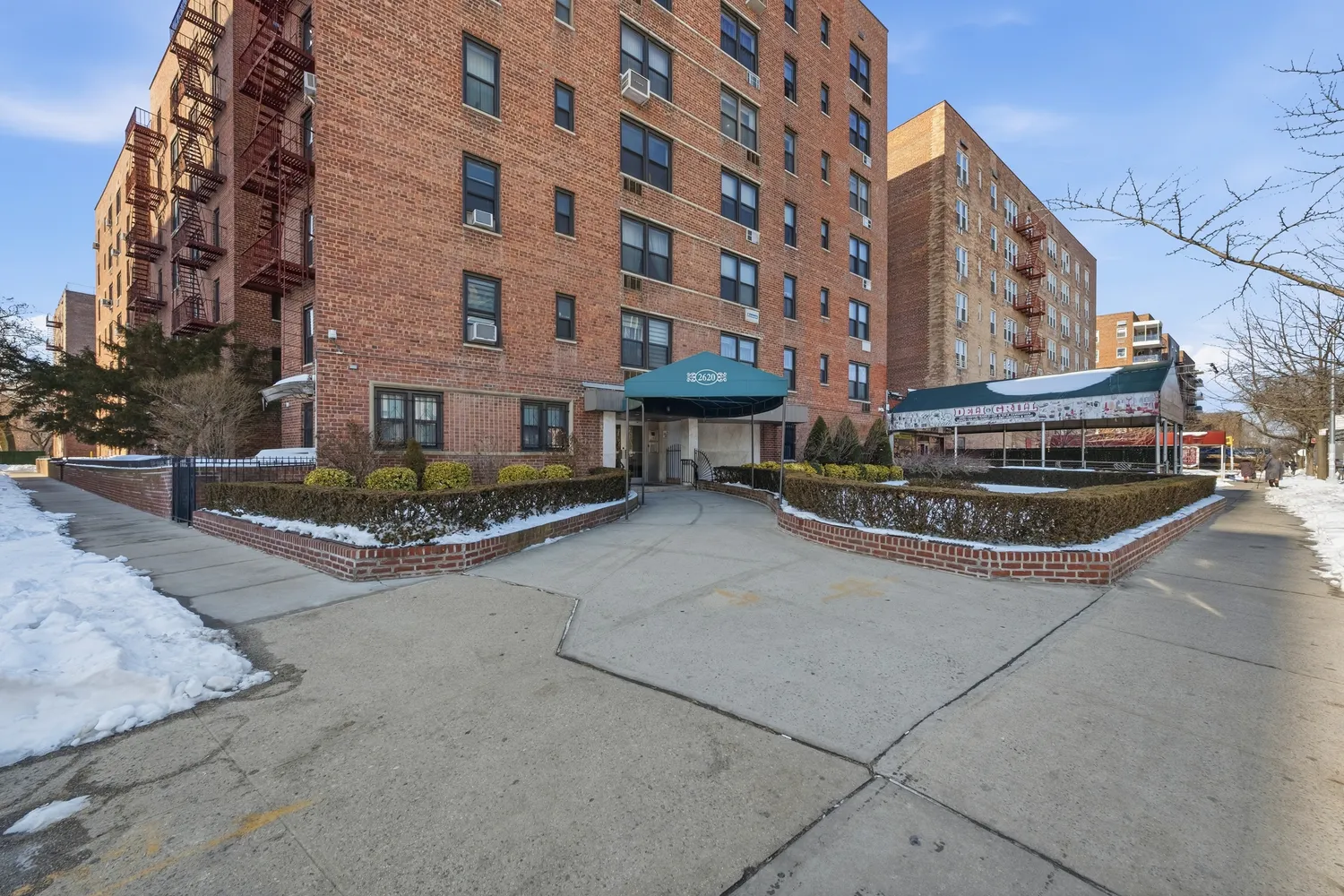 front view of a building