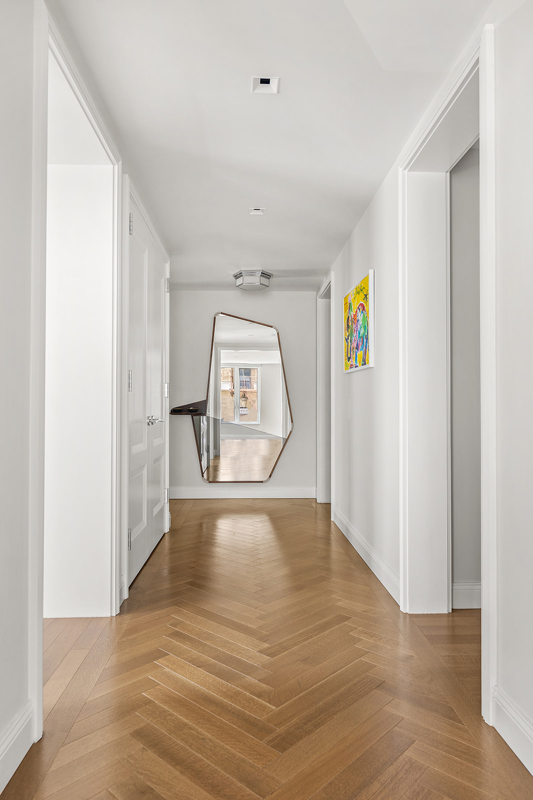 250 West 81st Street, Unit 4A Manhattan, NY 10024 - Photo 14 of 26 a view of empty room with a window and wooden floor
