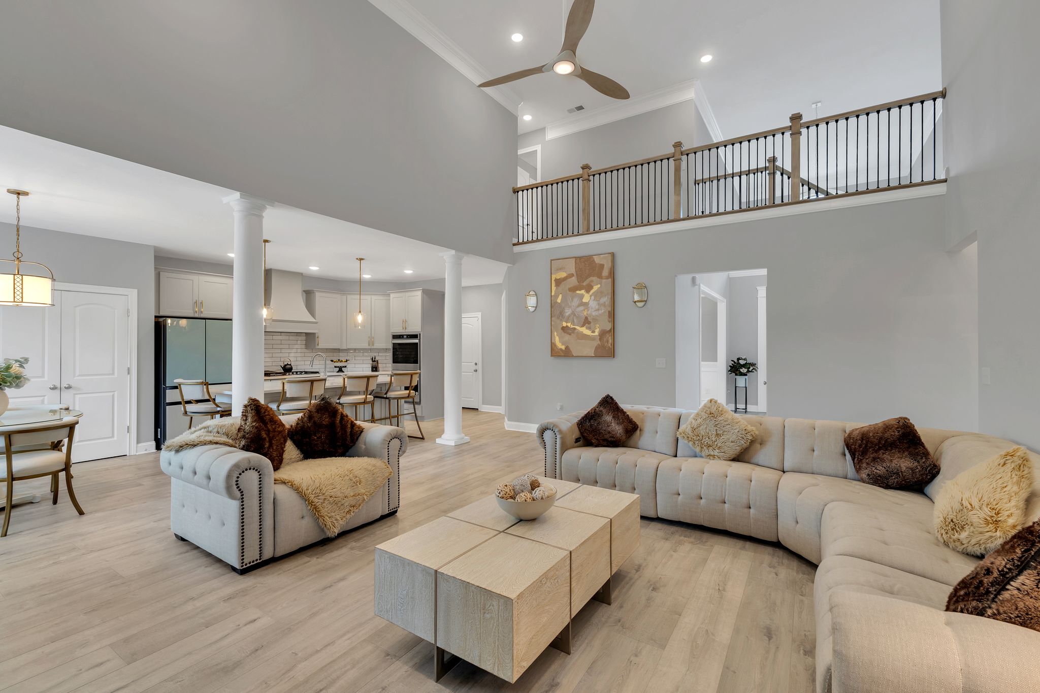 1484 Overlook Point Clarksville, TN 37043 - Photo 16 of 53 a living room with furniture and a large window