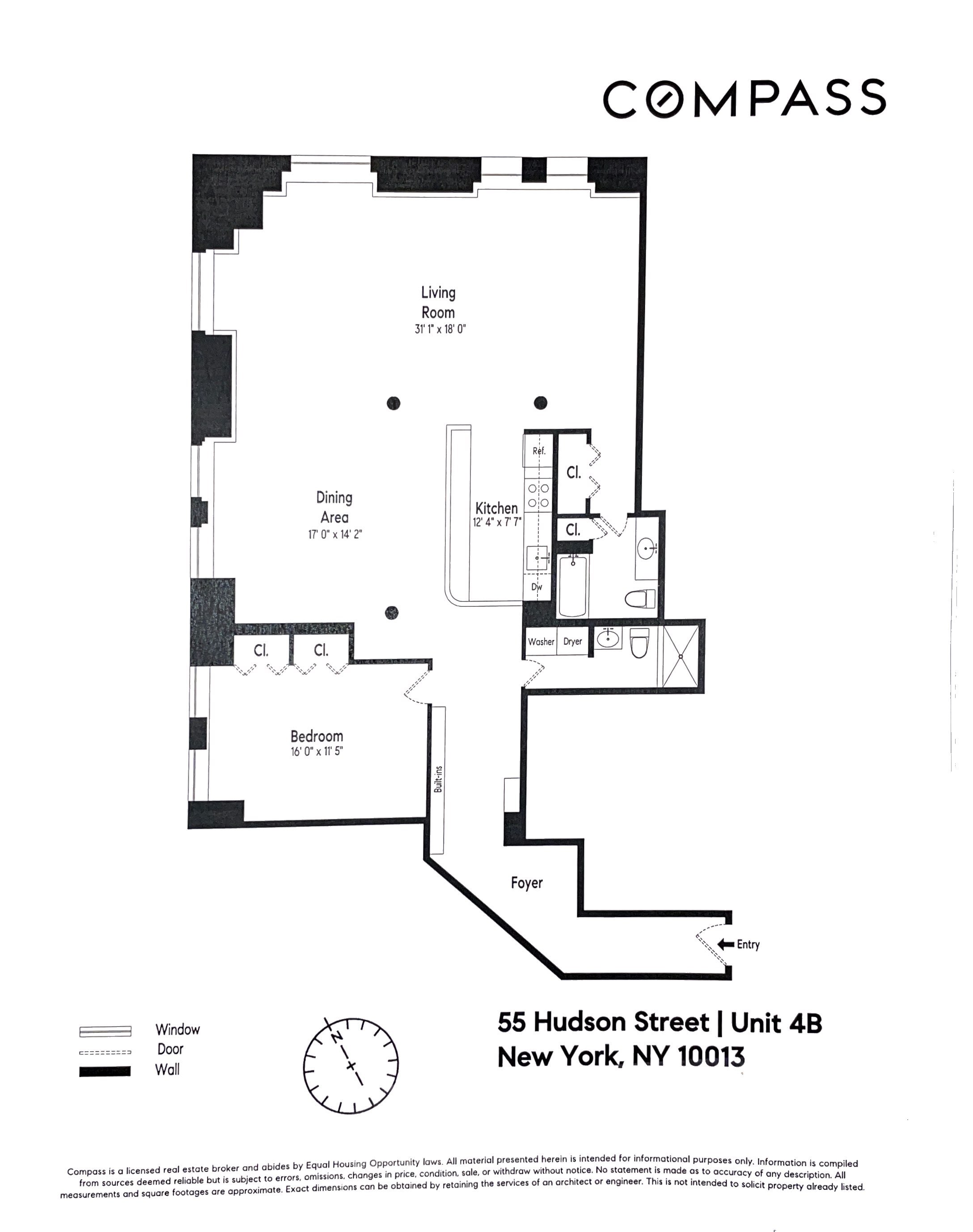 55 Hudson Street, Unit 4B Manhattan, NY 10013 - Photo 10 of 11