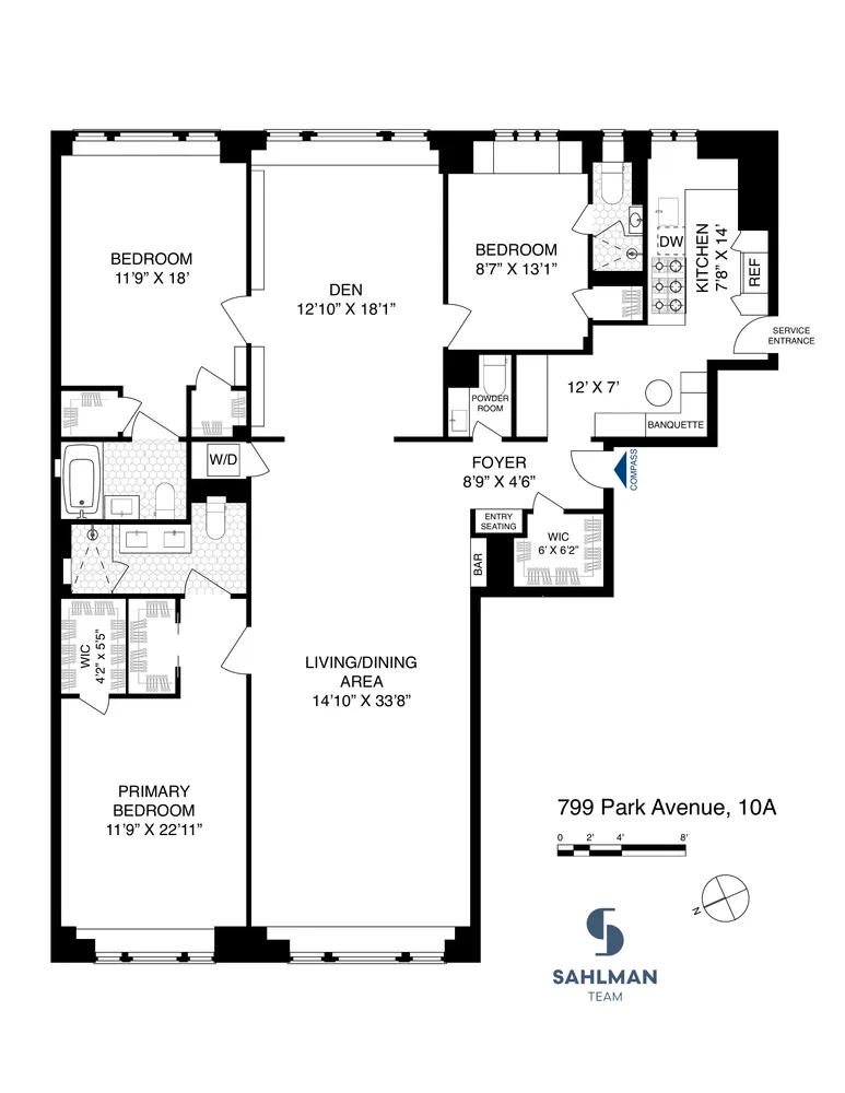 $3,995,000 | 799 Park Avenue, Unit 10A | Lenox Hill