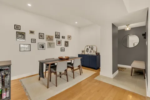 a view of a workspace with furniture