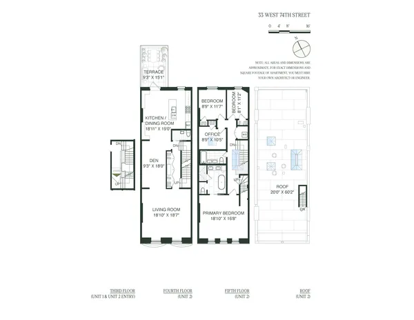 $25,000 | 33 West 74th Street, Unit 2 | Upper West Side