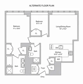 $1,495,000 | 125 West 21st Street, Unit 5B | Chelsea