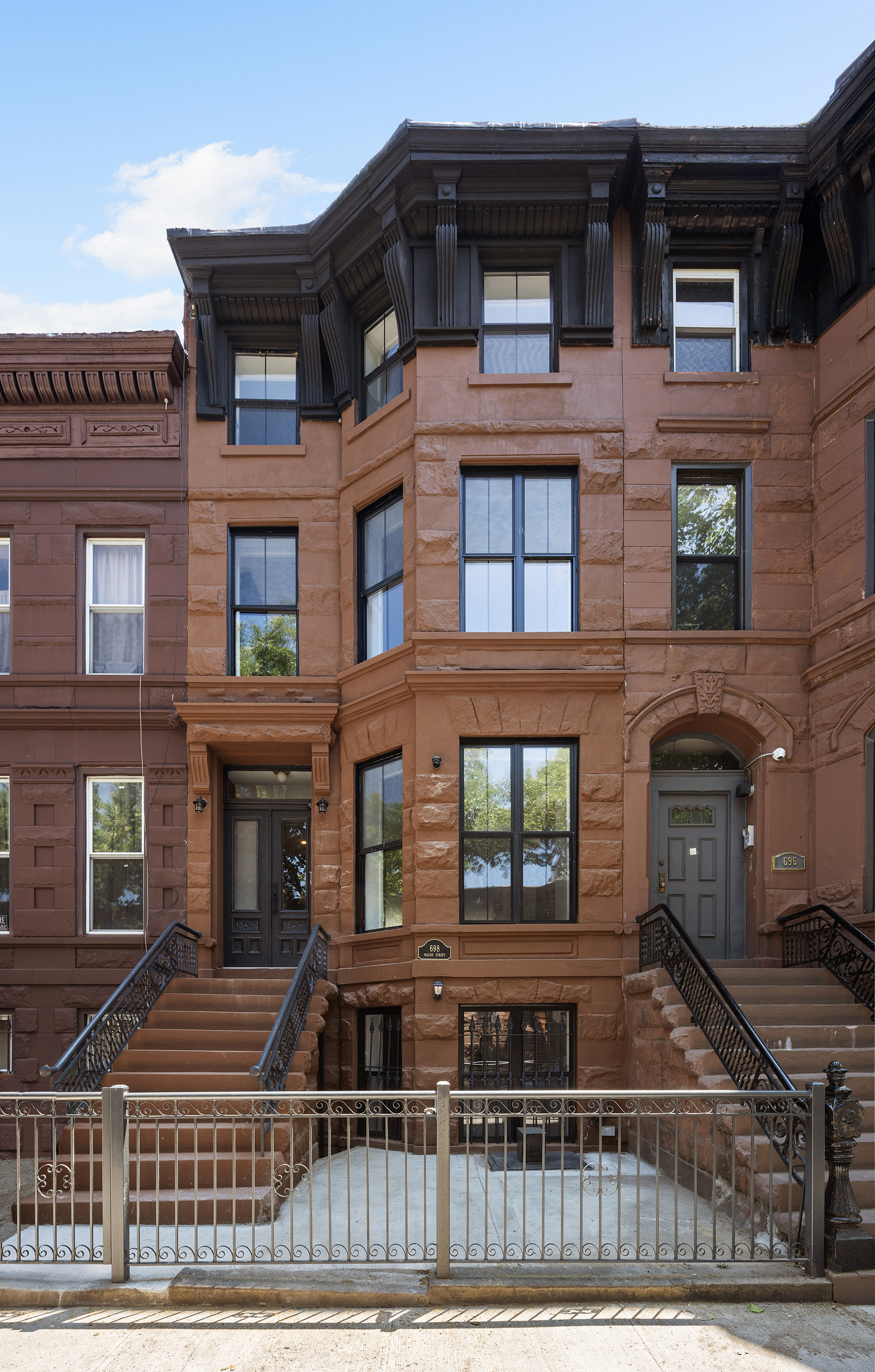 698 Macon Street Brooklyn, NY 11233 - Photo 15 of 17 a front view of a house