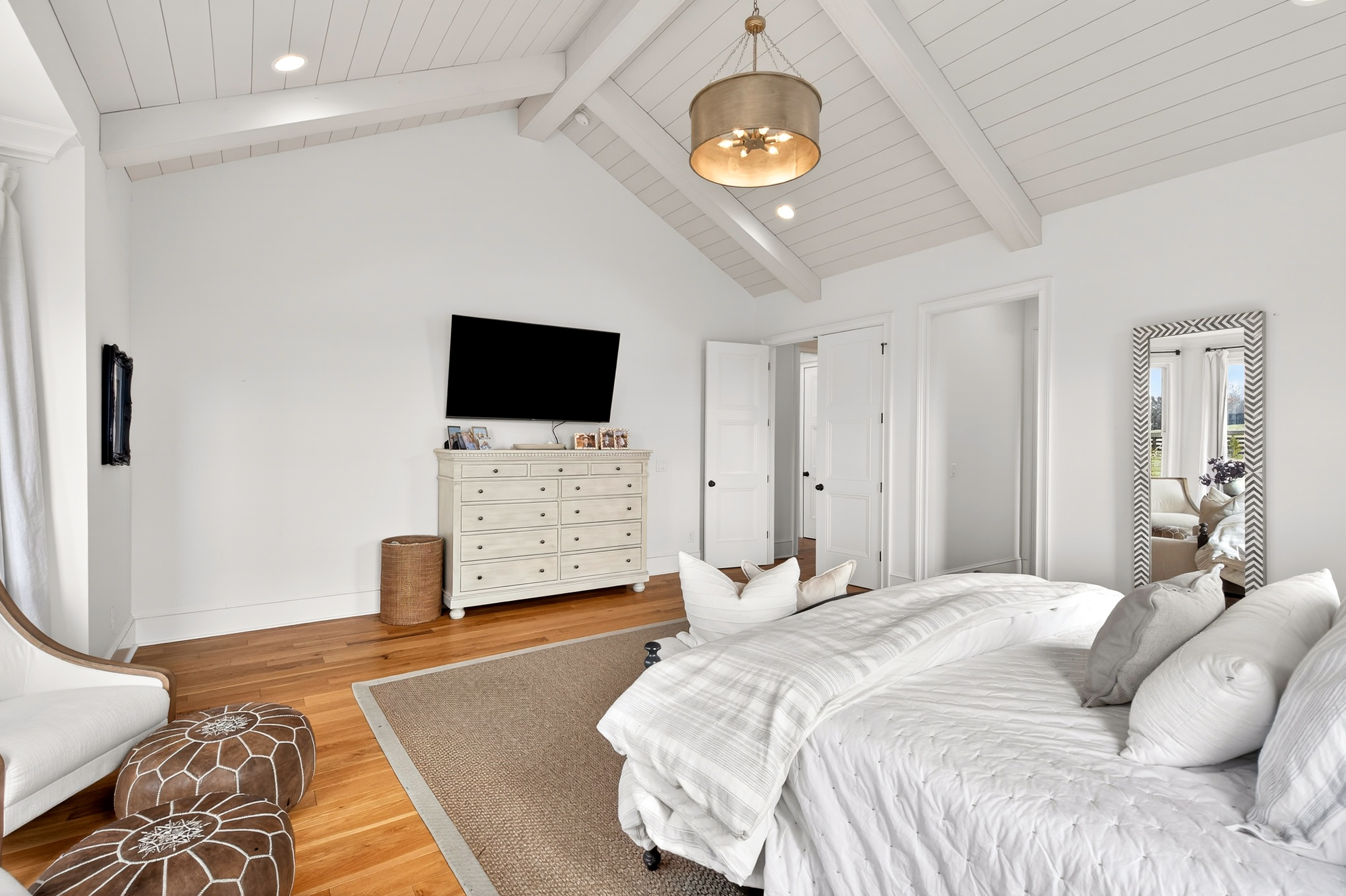 1703 Swansons Rdg Drive Franklin, TN 37064 - Photo 35 of 67 a spacious bedroom with a bed and a flat screen tv