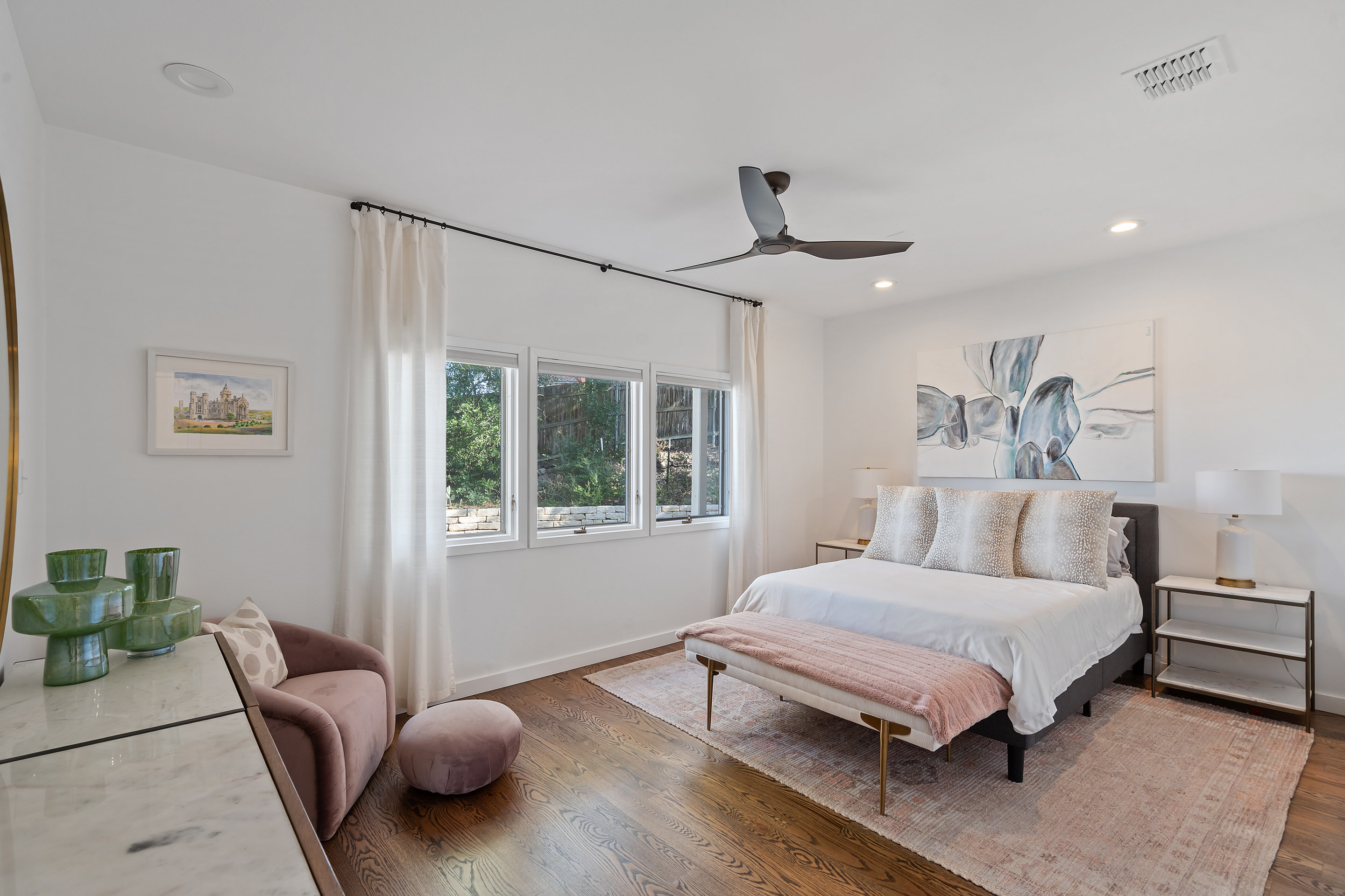 5319 Backtrail Drive Austin, TX 78731 - Photo 28 of 35 a bedroom with a bed furniture and window