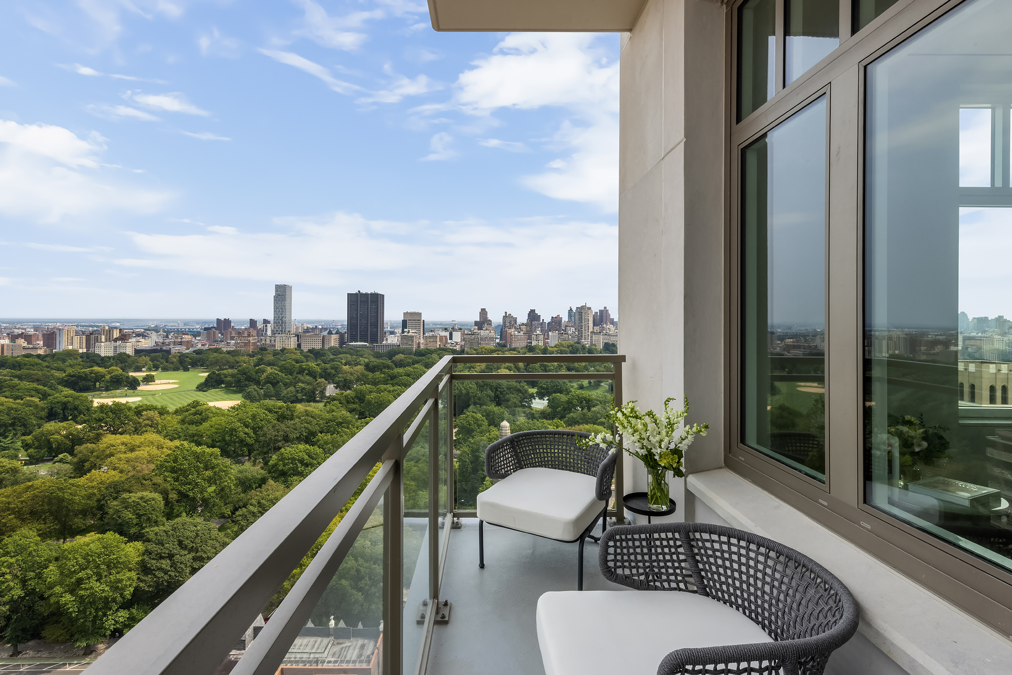 15 West 96th Street, Unit 23 Manhattan, NY 10025 - Photo 8 of 19 a balcony with chairs
