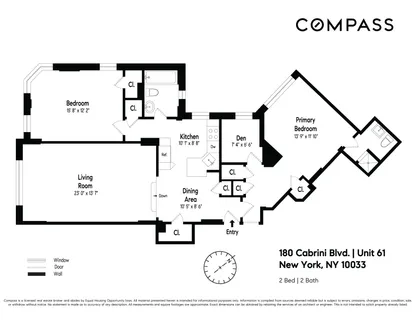 $1,250,000 | 180 Cabrini Boulevard, Unit 61 | Hudson Heights