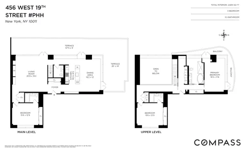 $7,995,000 | 456 West 19th Street, Unit PHH | Chelsea