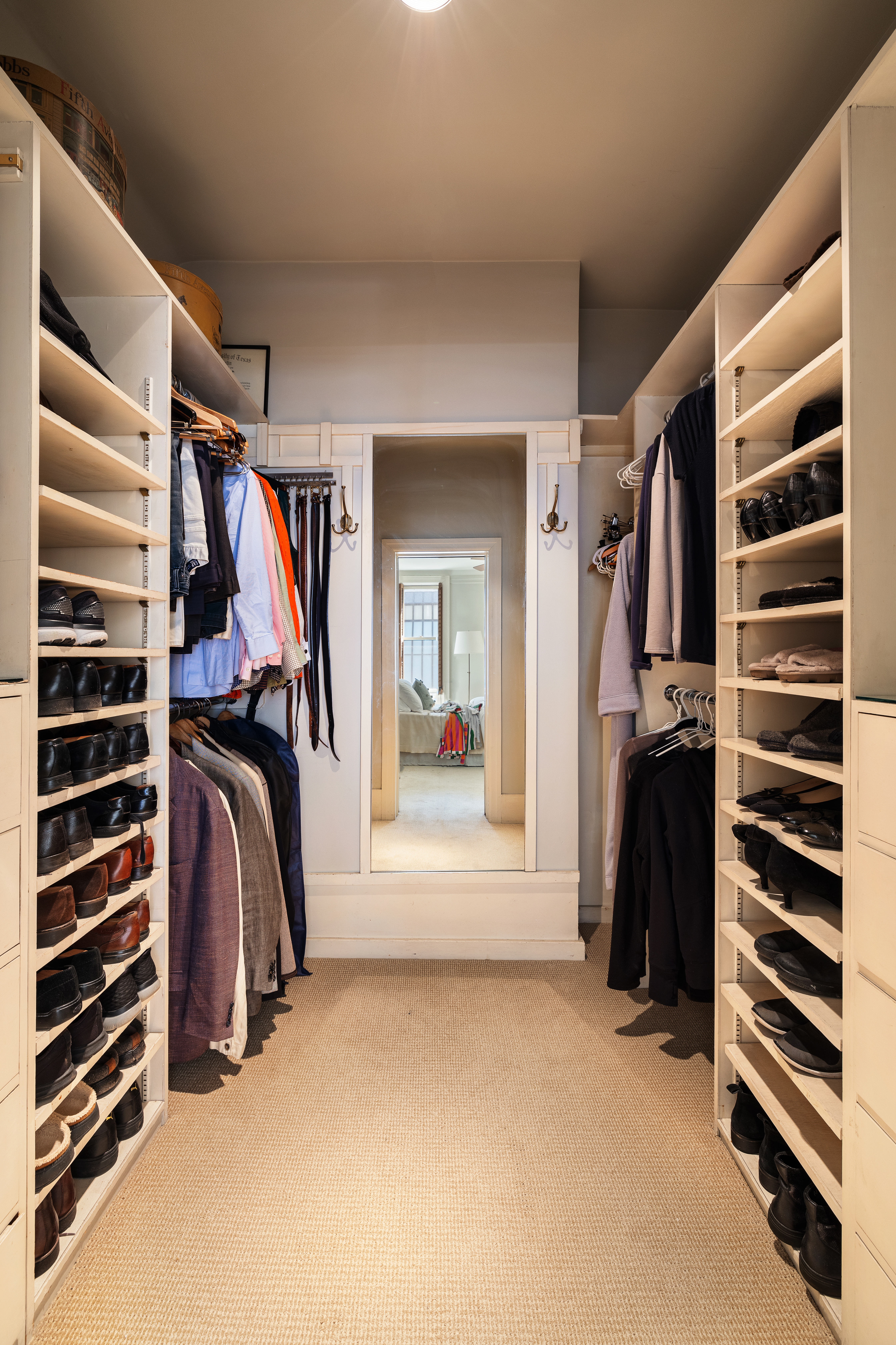 26 Pierrepont Street, Unit 2 Brooklyn, NY 11201 - Photo 14 of 21 a view of walk in closet with clothes and shoes