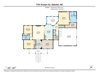 $765,000 | 7101 Evelyn Circle, Zebulon, NC 27597