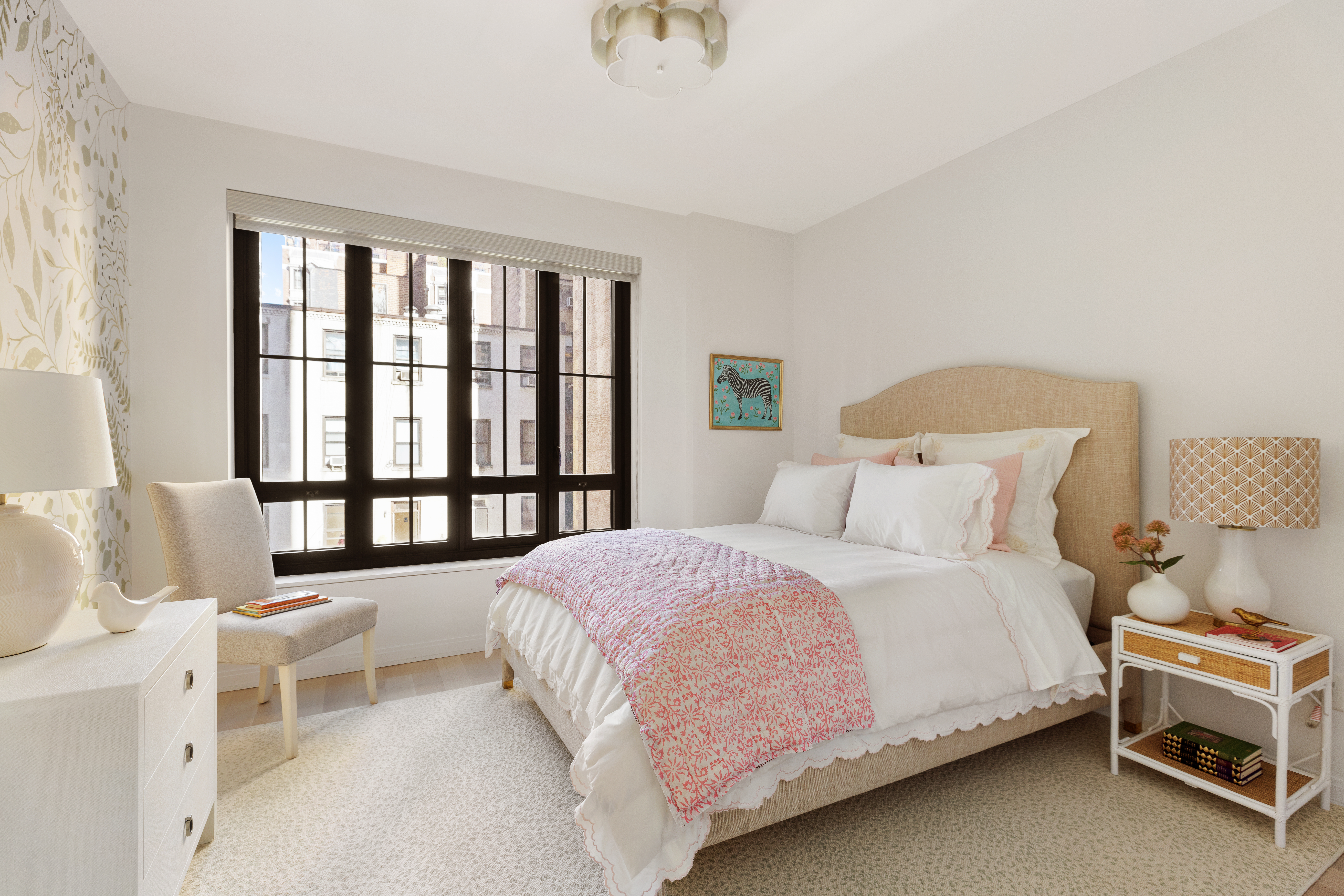 221 West 77th Street, Unit 4E Manhattan, NY 10024 - Photo 12 of 20 a bedroom with a bed and a window