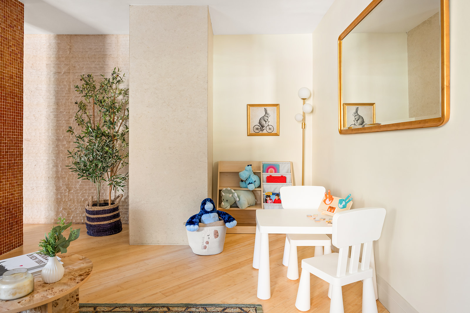 208 East Broadway, Unit J405/J406 Manhattan, NY 10002 - Photo 6 of 21 a view of a dining room with a table and chairs